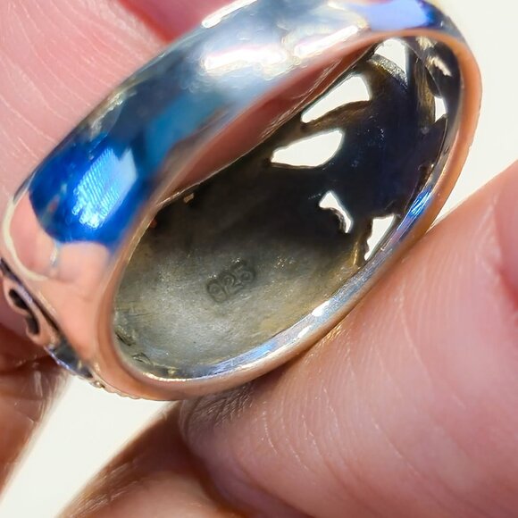 💍Turquoise Sterling silver s.9 - Picture 4 of 5